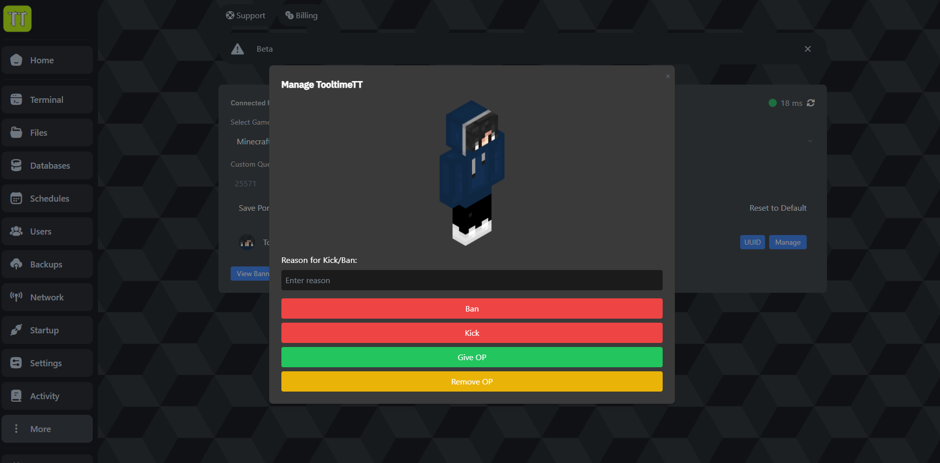 Spieler-Management